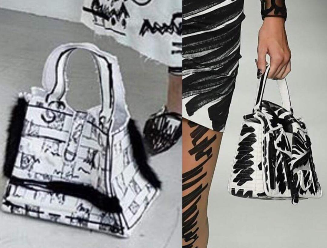 Бренд Moschino обвинили в плагиате: фотосравнение