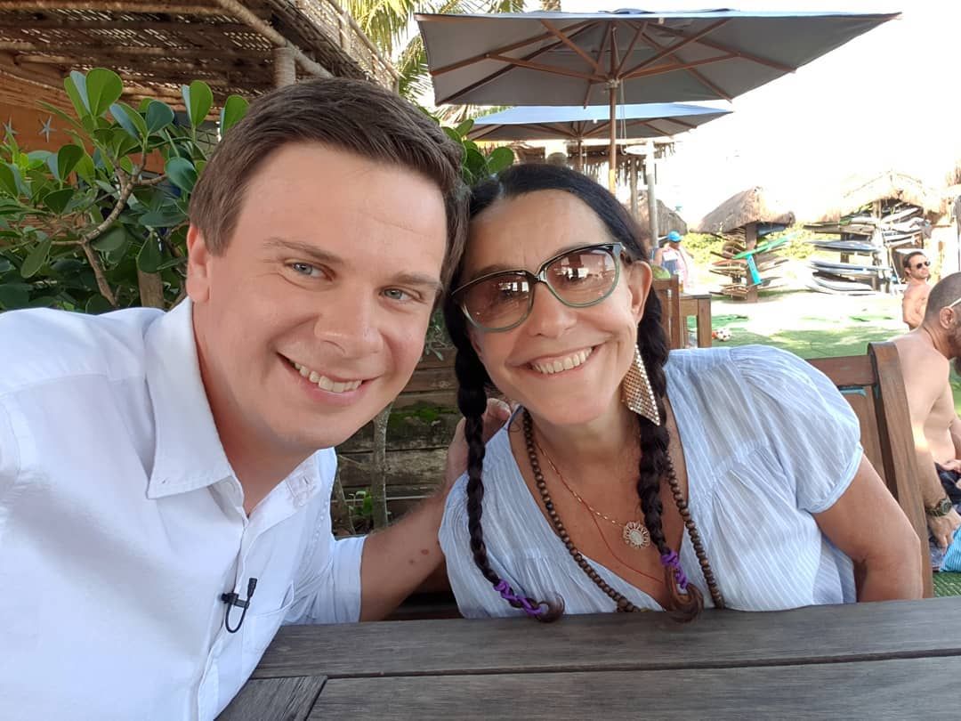 Дмитро Комаров запросив зірку "Рабині Ізаури" в Україну: фото Дмитро Комаров запросив зірку "Рабині Ізаури" в Україну: фото