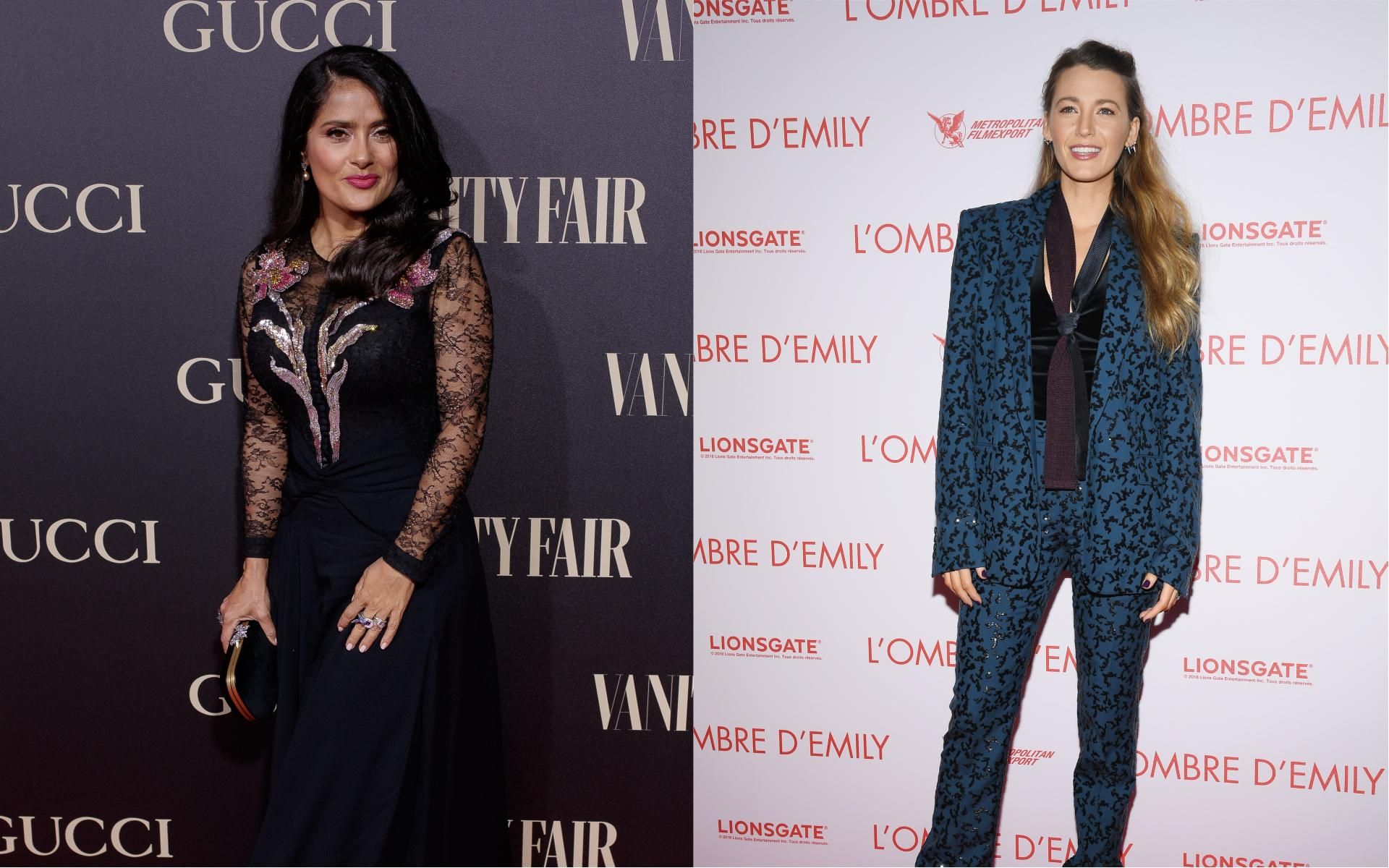 Звездные подруги: Блейк Лайвли и Сальма Хайек отказались от диеты ради встречи Звездные подруги: Блейк Лайвли и Сальма Хайек отказались от диеты ради встречи