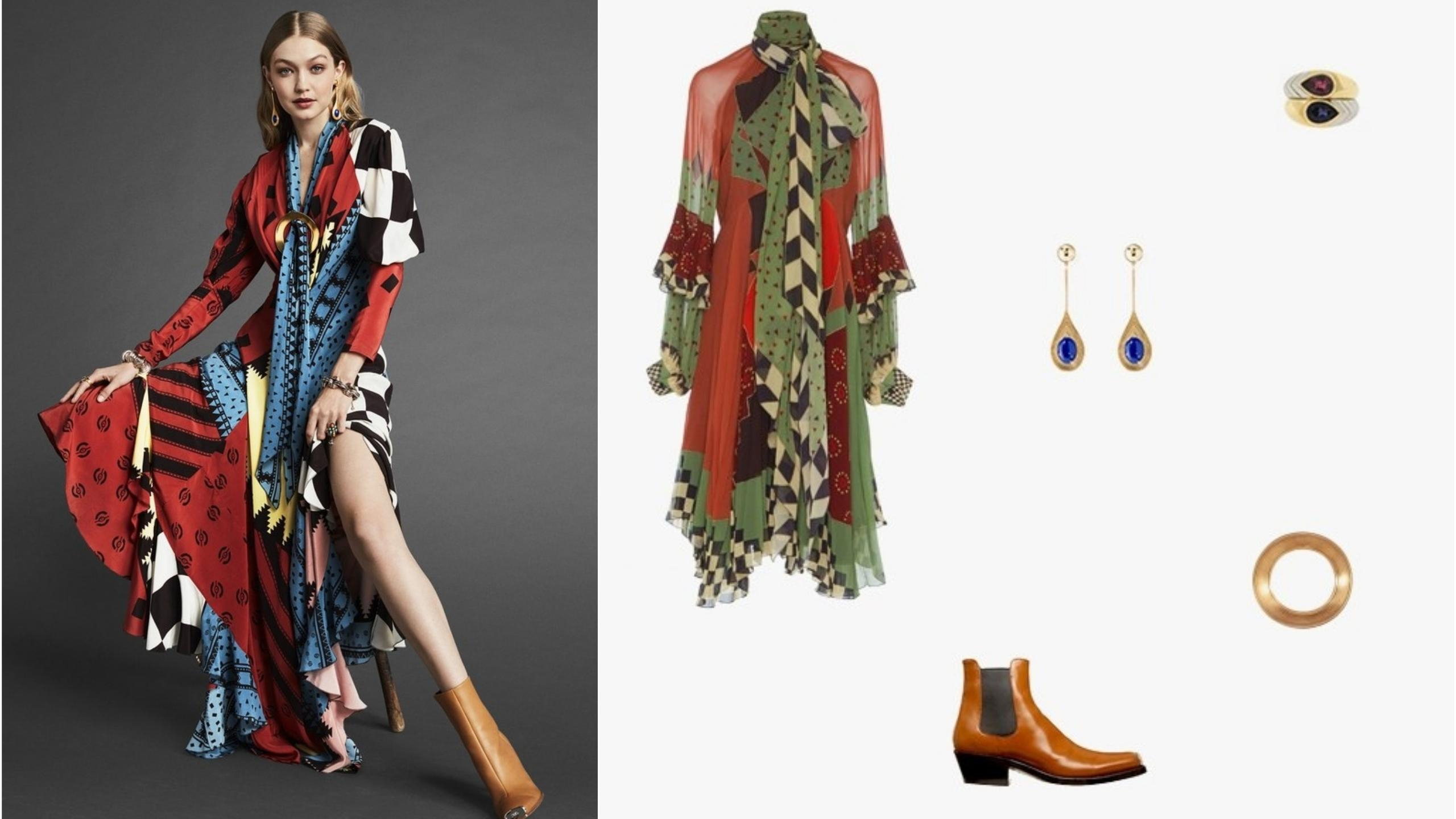 Одеваемся как Джиджи Хадид: образы в стиле Дикого Запада в новом фотосете