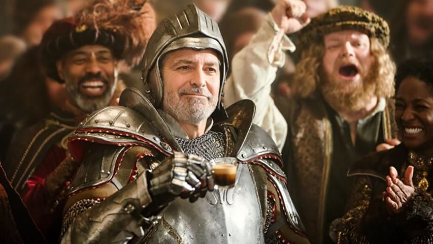 Джордж Клуни стал рыцарем из "Игры престолов" в новой рекламе: остроумное видео