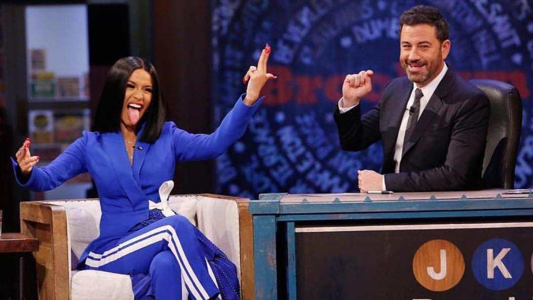 Cardi B засветилась на американском шоу в костюме украинского дизайнера