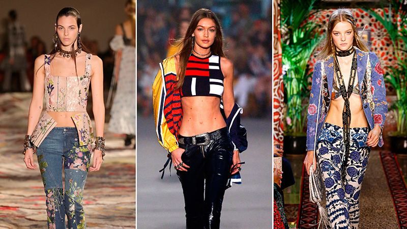 Джинсы с низкой талией снова возвращаются в моду Джинсы с низкой талией снова возвращаются в моду