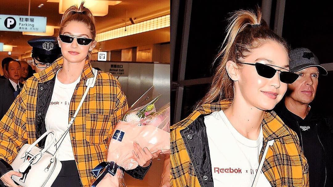 Джіджі Хадід відправилась у Токіо з новою колекцією Reebok: фото Джіджі Хадід відправилась у Токіо з новою колекцією Reebok: фото