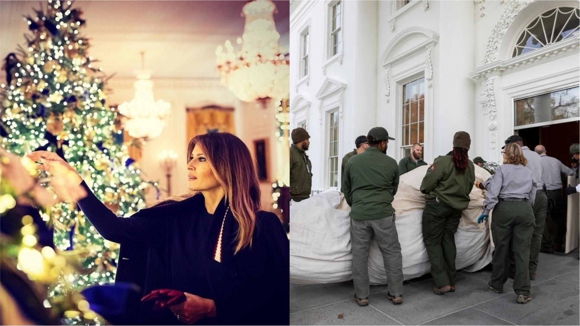 Очікування – реальність: як насправді прикрашався Білий дім до свят Очікування – реальність: як насправді прикрашався Білий дім до свят