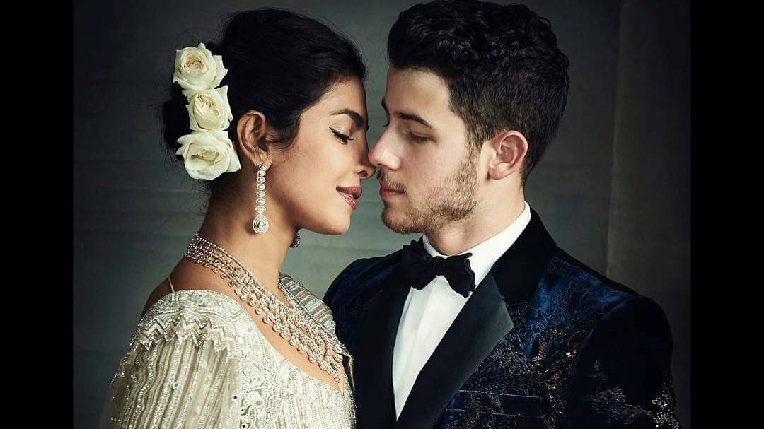 Пятый день в изысканном платье: как прошел свадебный прием Приянки Чопри и Ника Джонаса