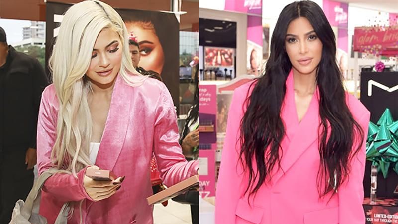 Ким Кардашян повторила образ своей младшей сестры: фотофакт Ким Кардашян повторила образ своей младшей сестры: фотофакт