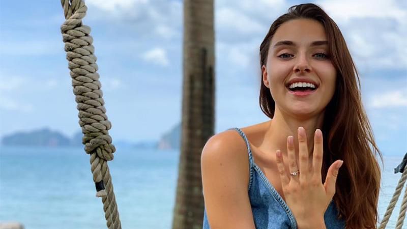 Дисквалифицированная "Мисс Украина 2018" Вероника Дидусенко выходит замуж: роскошные фото кольца