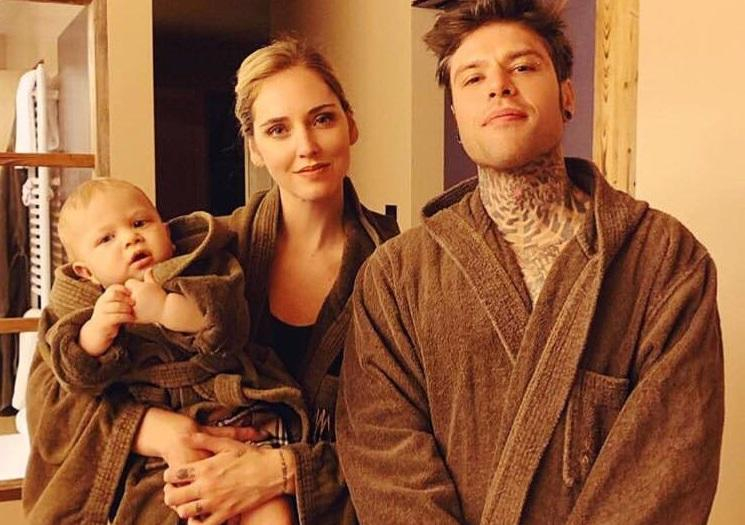 Кьяра Ферраньи сходила с 9-месячным сыном в спа: забавные фото