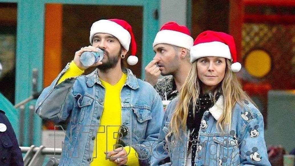 Веселились по-дитячому: перед заручинами Хайді Клум і Том Каулітц відвідали Діснейленд Веселились по-дитячому: перед заручинами Хайді Клум і Том Каулітц відвідали Діснейленд