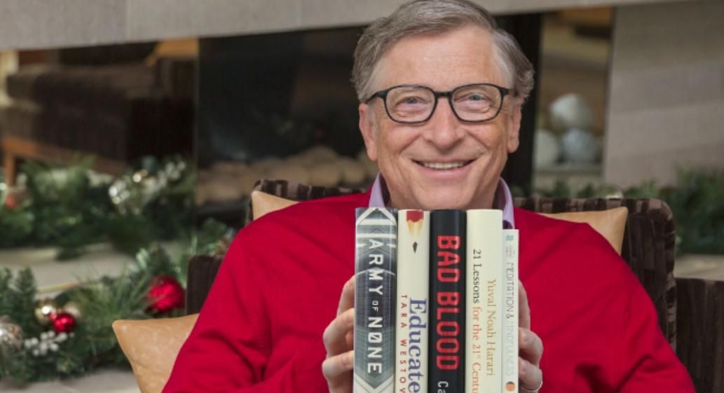 5 книг 2018 року від Білла Гейтса, які рекомендує прочитати мільярдер