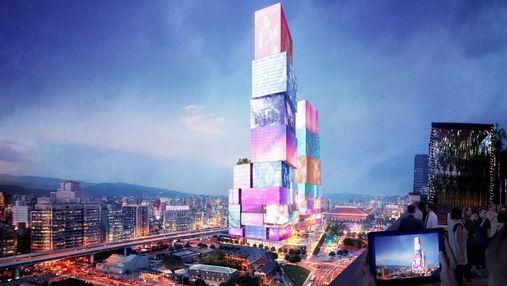 Интерактивные башни-близнецы появятся в Тайване: как будет выглядеть азиатский Times Square