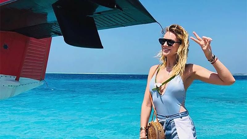 Леся Нікітюк осідлала велосипед: кумедні фото Леся Нікітюк осідлала велосипед: кумедні фото