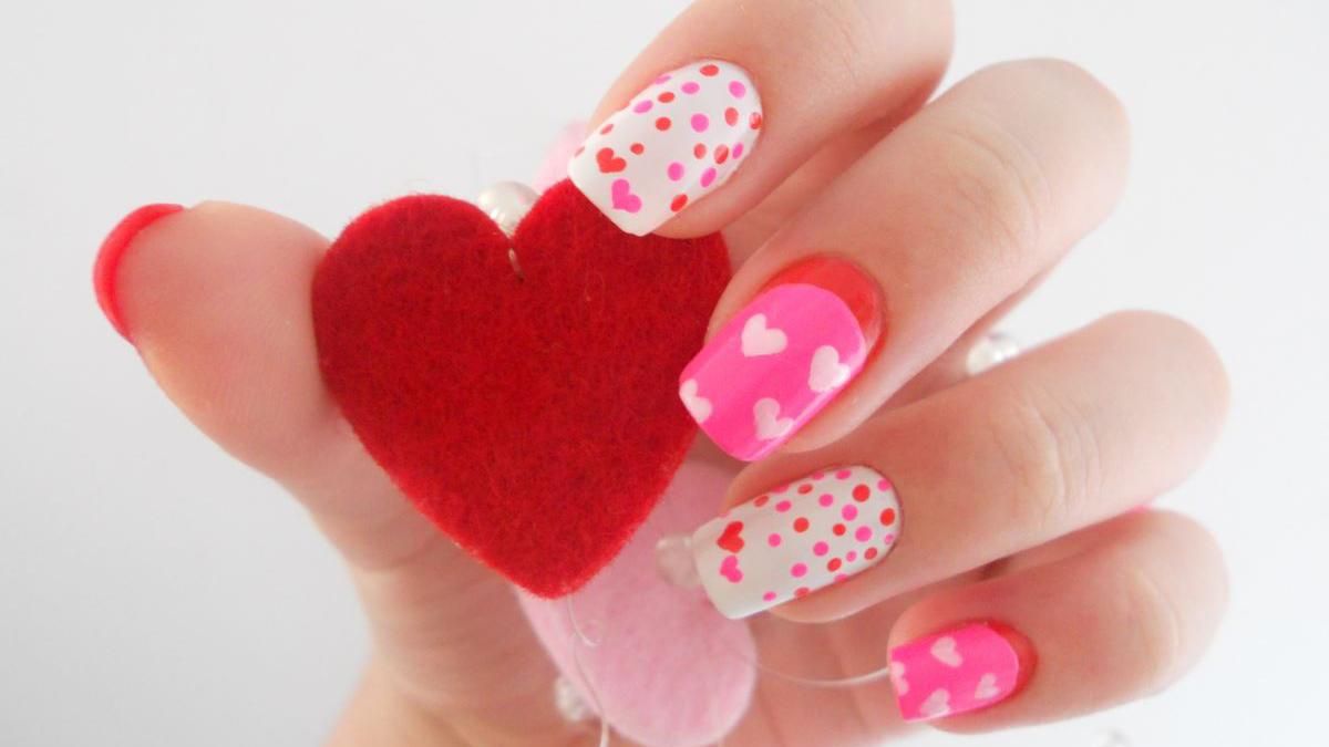 Маникюр на 14 февраля 2019 - День Святого Валентина: фото идей Маникюр на 14 февраля 2019 - День Святого Валентина: фото идей