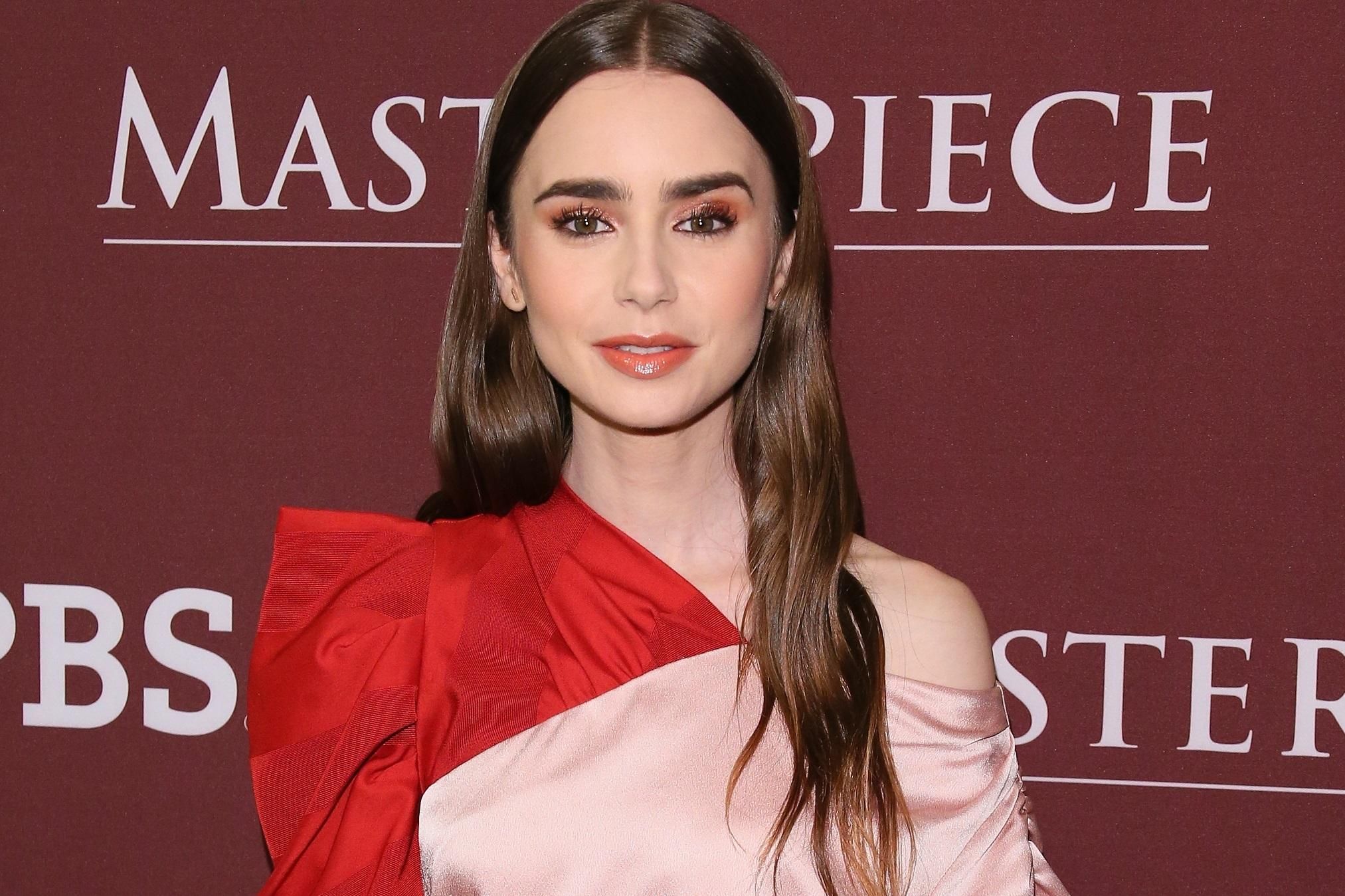 Додати кольору: яскравий макіяж від акторки Лілі Коллінз Додати кольору: яскравий макіяж від акторки Лілі Коллінз