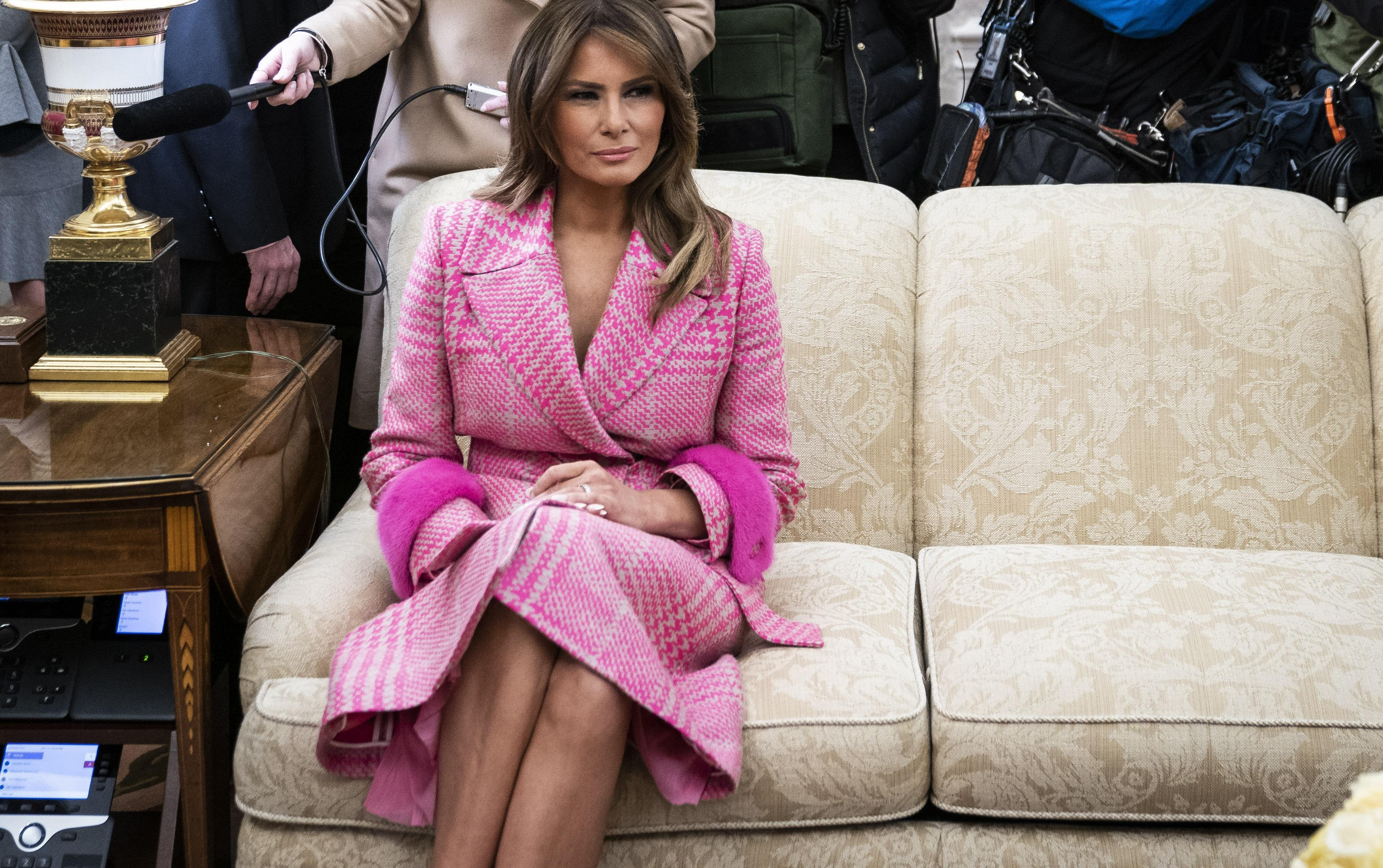 Храбрость, сила и любовь: Мелания Трамп посетила детскую больницу – яркие фото