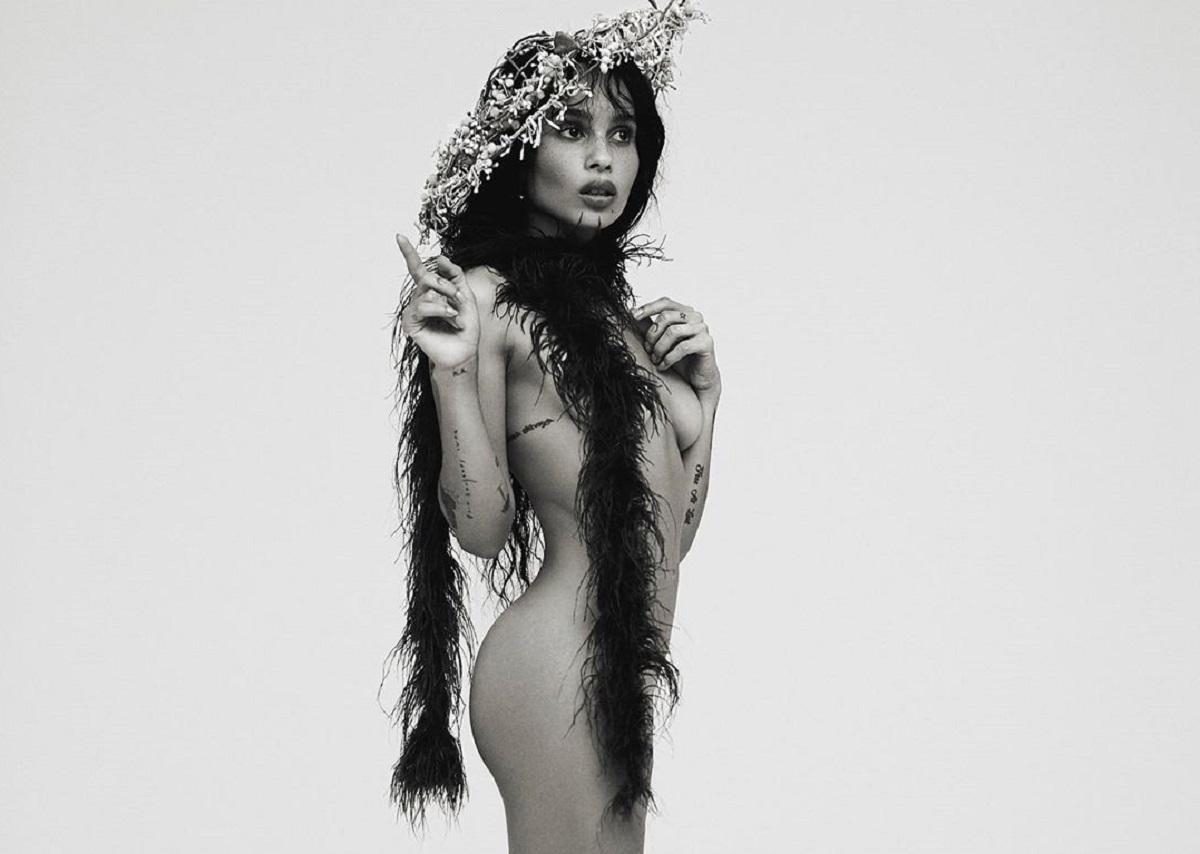 Обнаженная Зои Кравиц снялась в эротической фотосессии для журнала: фото 18+