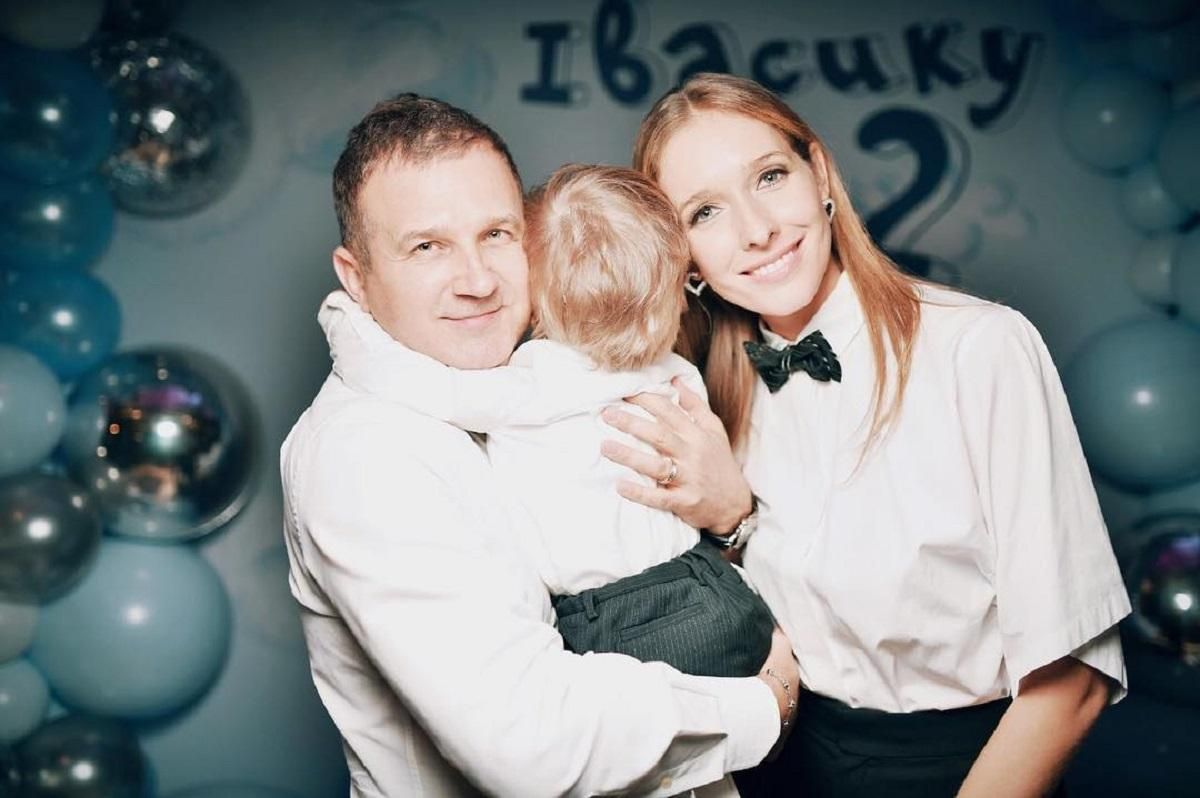 Катя Осадчая и Юрий Горбунов трогательно поздравили сына с днем рождения
