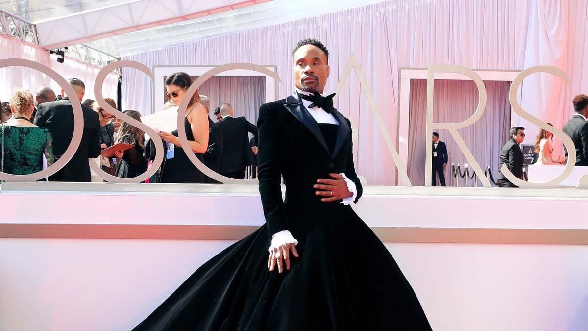 Актер Билли Портер надел пышное платье на церемонию Оскар-2019: эпатажные фото и видео