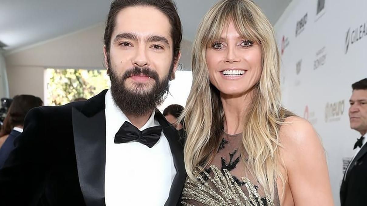 Влюбленные и счастливые: Хайди Клум с женихом Томом Каулитцом посетили вечеринку Элтона Джона Влюбленные и счастливые: Хайди Клум с женихом Томом Каулитцом посетили вечеринку Элтона Джона