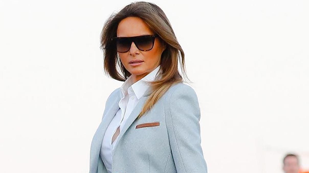 Мелания Трамп примерила платье от любимой марки Кейт Миддлтон: эффектные фото Мелания Трамп примерила платье от любимой марки Кейт Миддлтон: эффектные фото