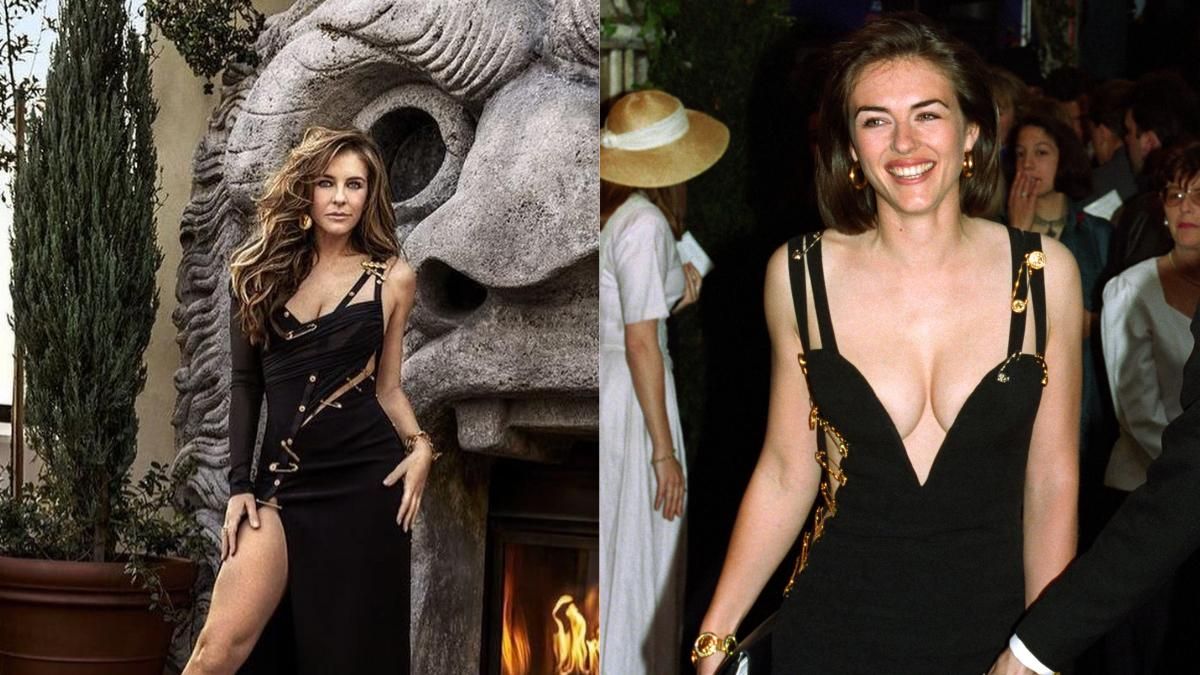 53-летняя Элизабет Херли повторила легендарный образ от Versace: соблазнительные фото 53-летняя Элизабет Херли повторила легендарный образ от Versace: соблазнительные фото