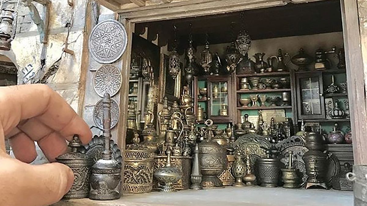 Сирийский художник создает античные миниатюры, которые поражают детализацией: фото Сирийский художник создает античные миниатюры, которые поражают детализацией: фото