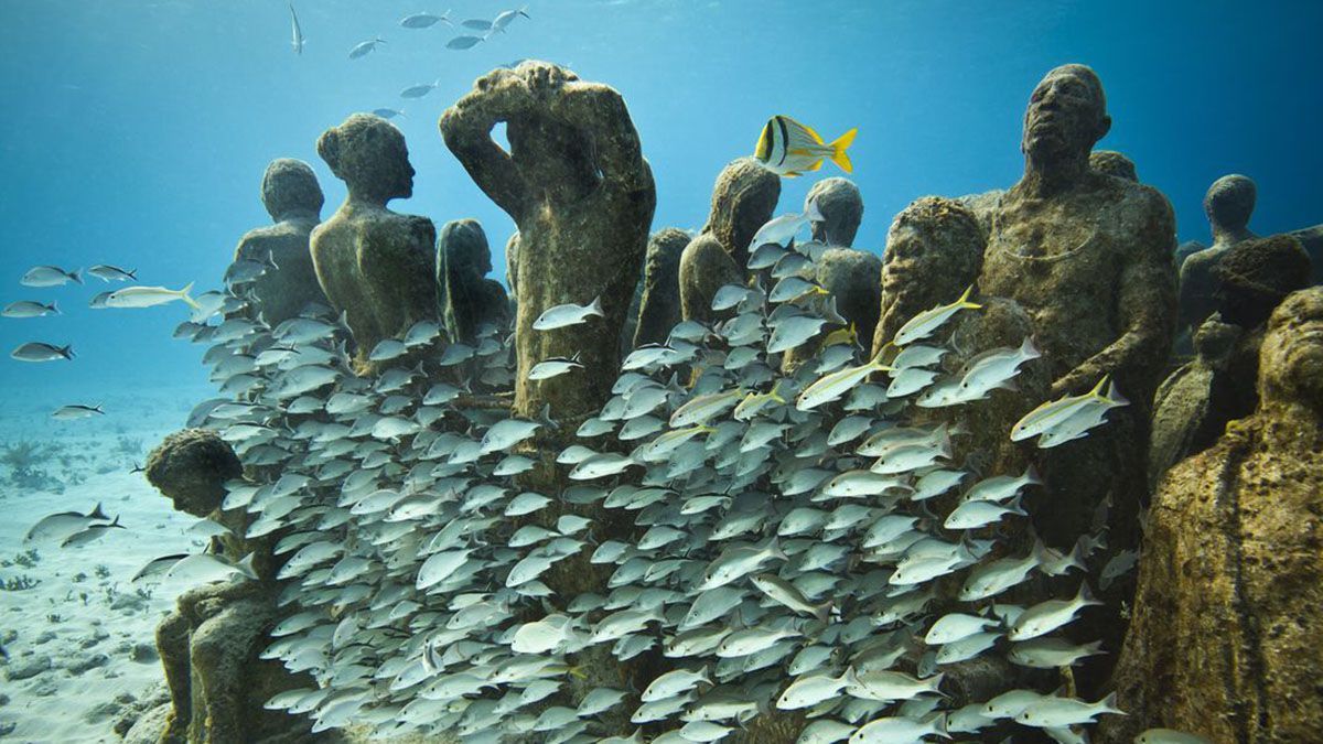 Як виглядає Підводний музей у Мексиці: захопливі фото