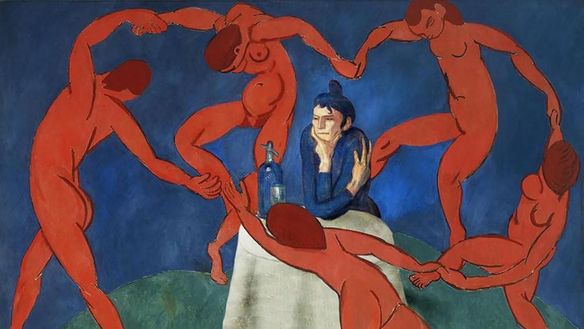 "Любителька абсенту" більше не самотня: дотепні колажі на знамениту картину Пікассо