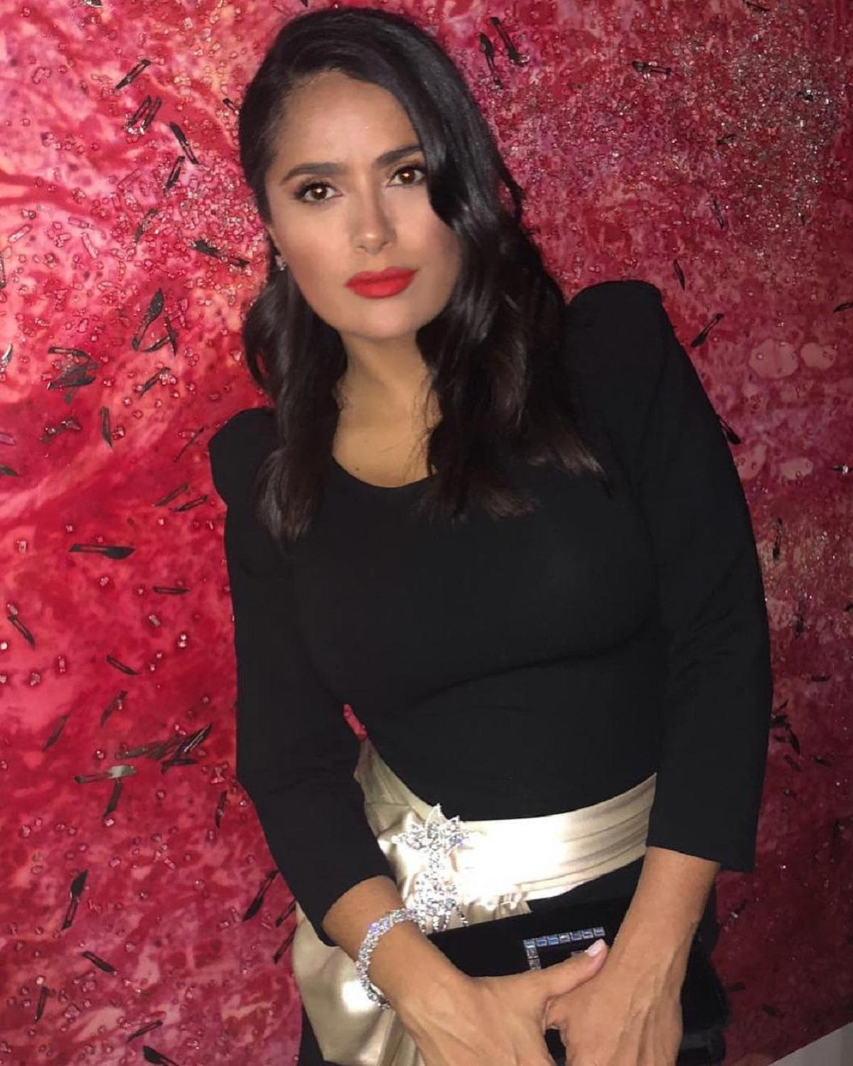 Сальма Хайек разделась, чтобы показать секретное тату: фото