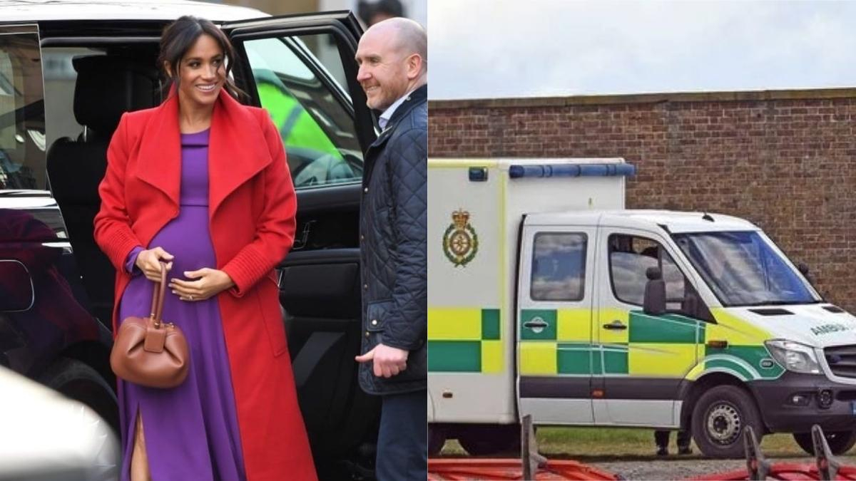 Малыш рождается? Возле дома Меган Маркл заметили скорую помощь и вертолет