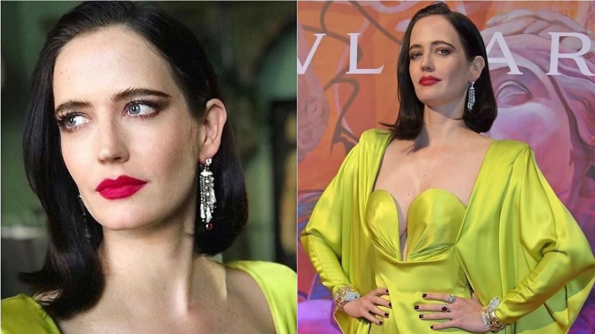 В лаймовом платье со смелым декольте: Ева Грин на вечеринке Bvlgari В лаймовом платье со смелым декольте: Ева Грин на вечеринке Bvlgari