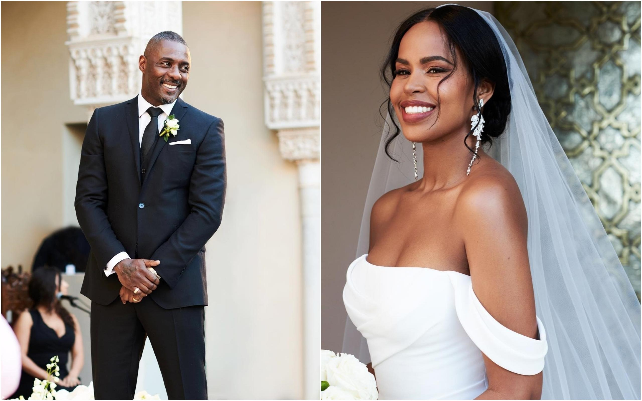 Самый сексуальный мужчина планеты Идрис Эльба женился на 29-летней модели: первые фото свадьбы