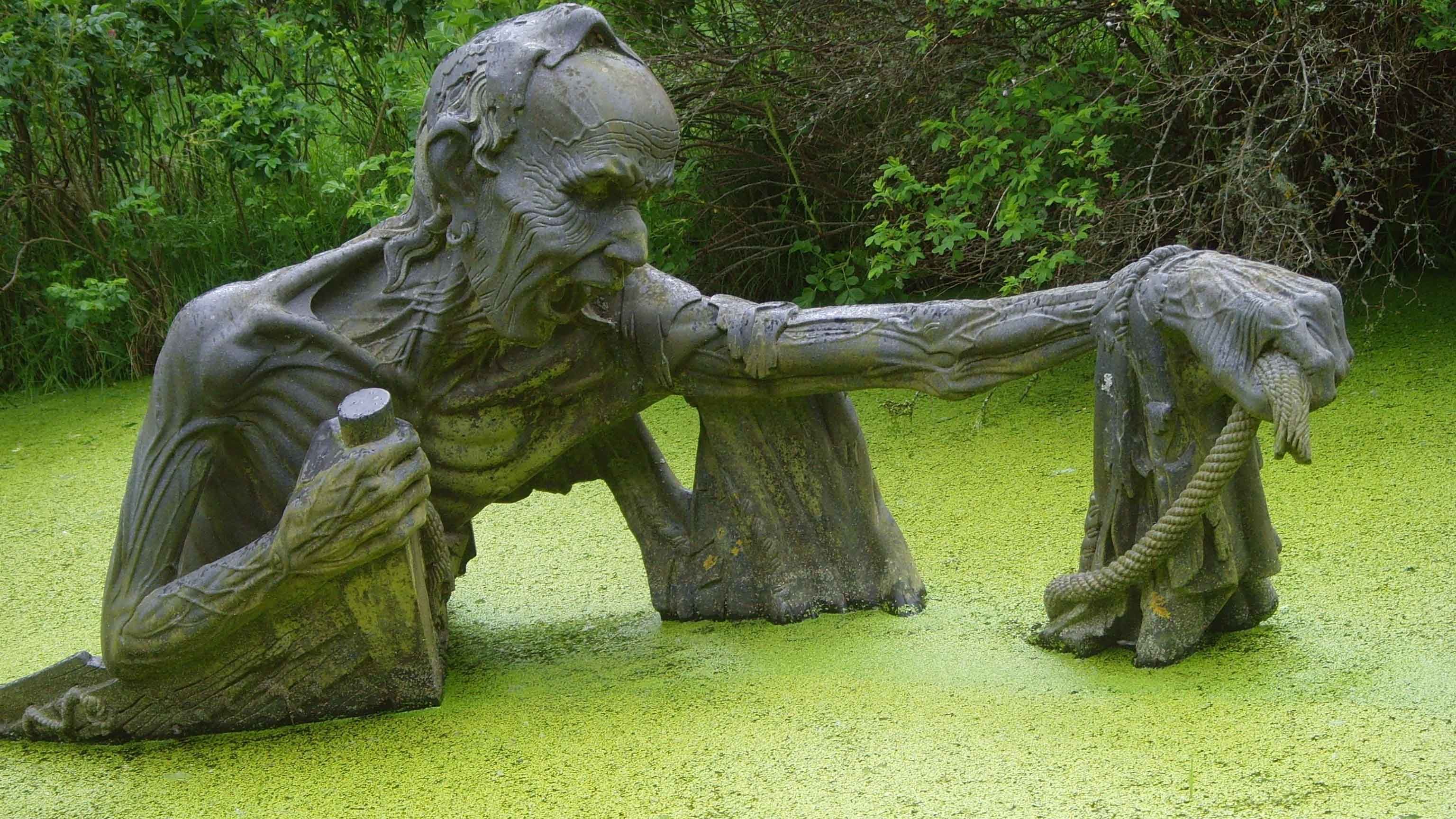 В поисках себя: неоднозначный сад скульптур, который выворачивает человека изнутри