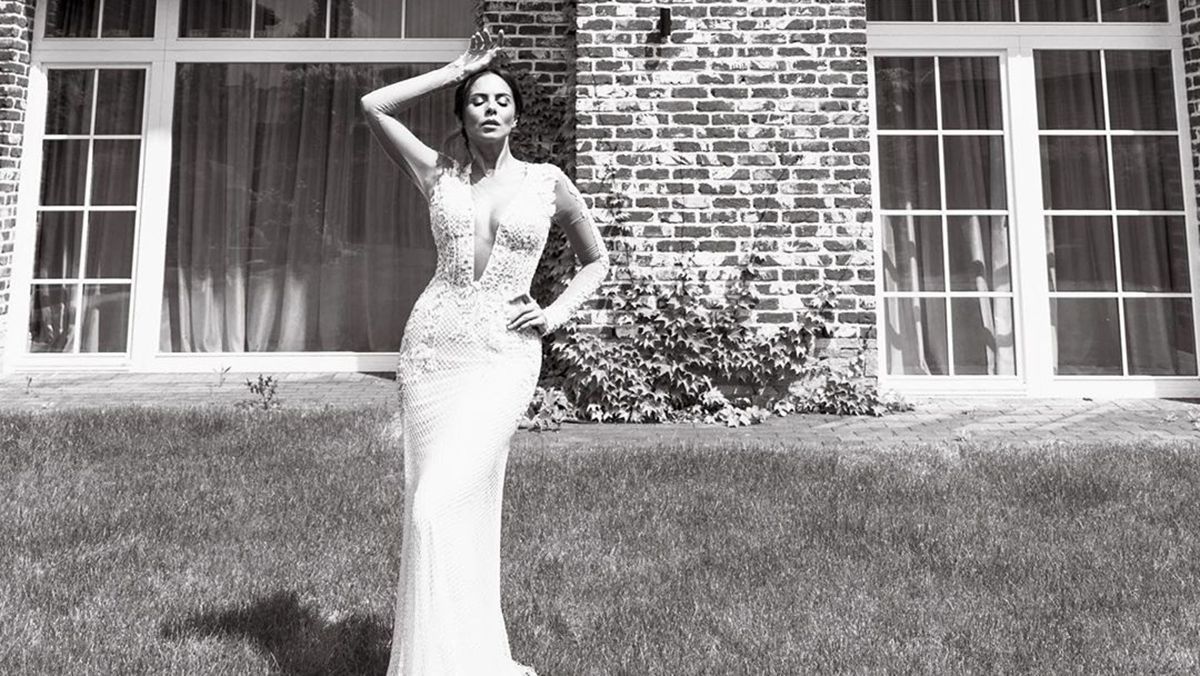 Настя Каменських у весільній сукні - фото сукні з весілля Настя Каменських у весільній сукні - фото сукні з весілля