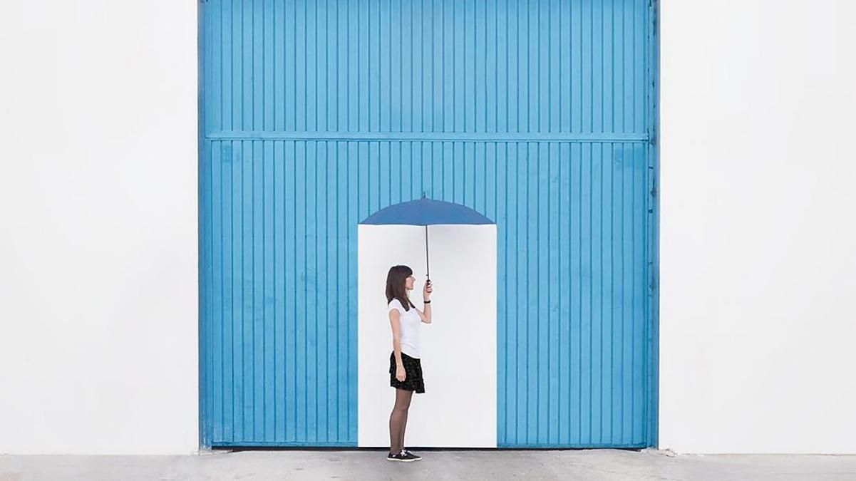 Геометрия, юмор и человек: 14 креативных идей для фото Геометрия, юмор и человек: 14 креативных идей для фото