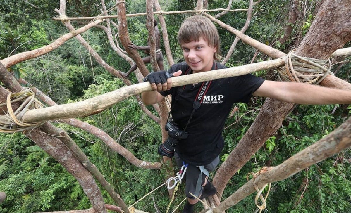 Екстремальний Дмитро Комаров розповів, як журналістика змінила його життя Екстремальний Дмитро Комаров розповів, як журналістика змінила його життя