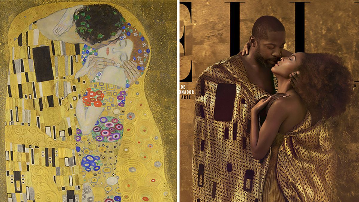 Обложки Elle по мотивам знаменитых картин: 4 ярких фото