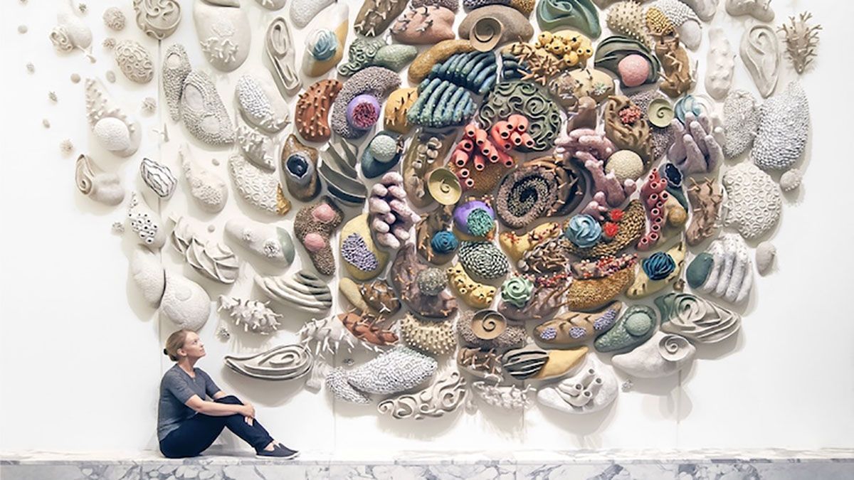 Художница создает потрясающие скульптуры, имитирующие подводный мир: фото Художница создает потрясающие скульптуры, имитирующие подводный мир: фото