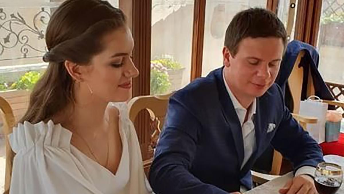 Тайная свадьба Дмитрия Комарова и Александры Кучеренко: появились детали и фото церемонии