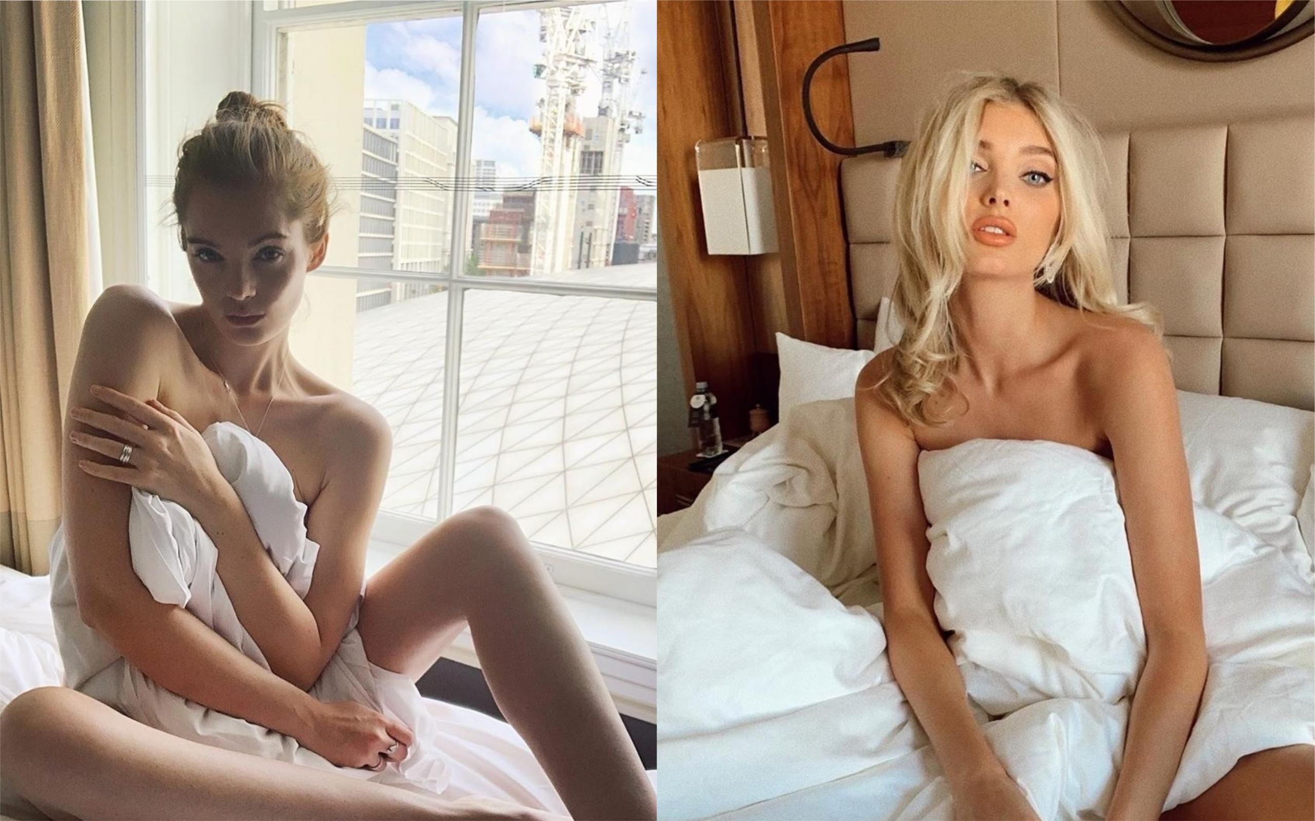 Бути як Ельза Госк: новий "ангел" Victoria's Secret Алексина Грем повторила звабливе фото колеги