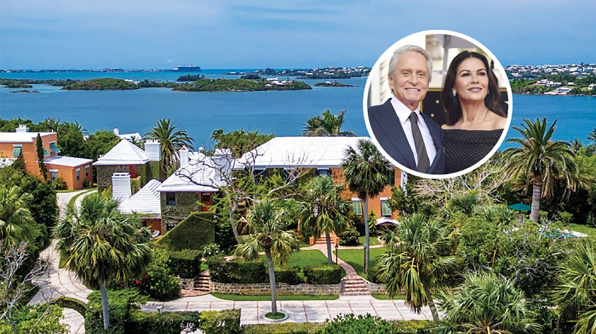 Кэтрин Зета-Джонс и Майкл Дуглас продают дом на Бермудах за 10 миллионов долларов: фото