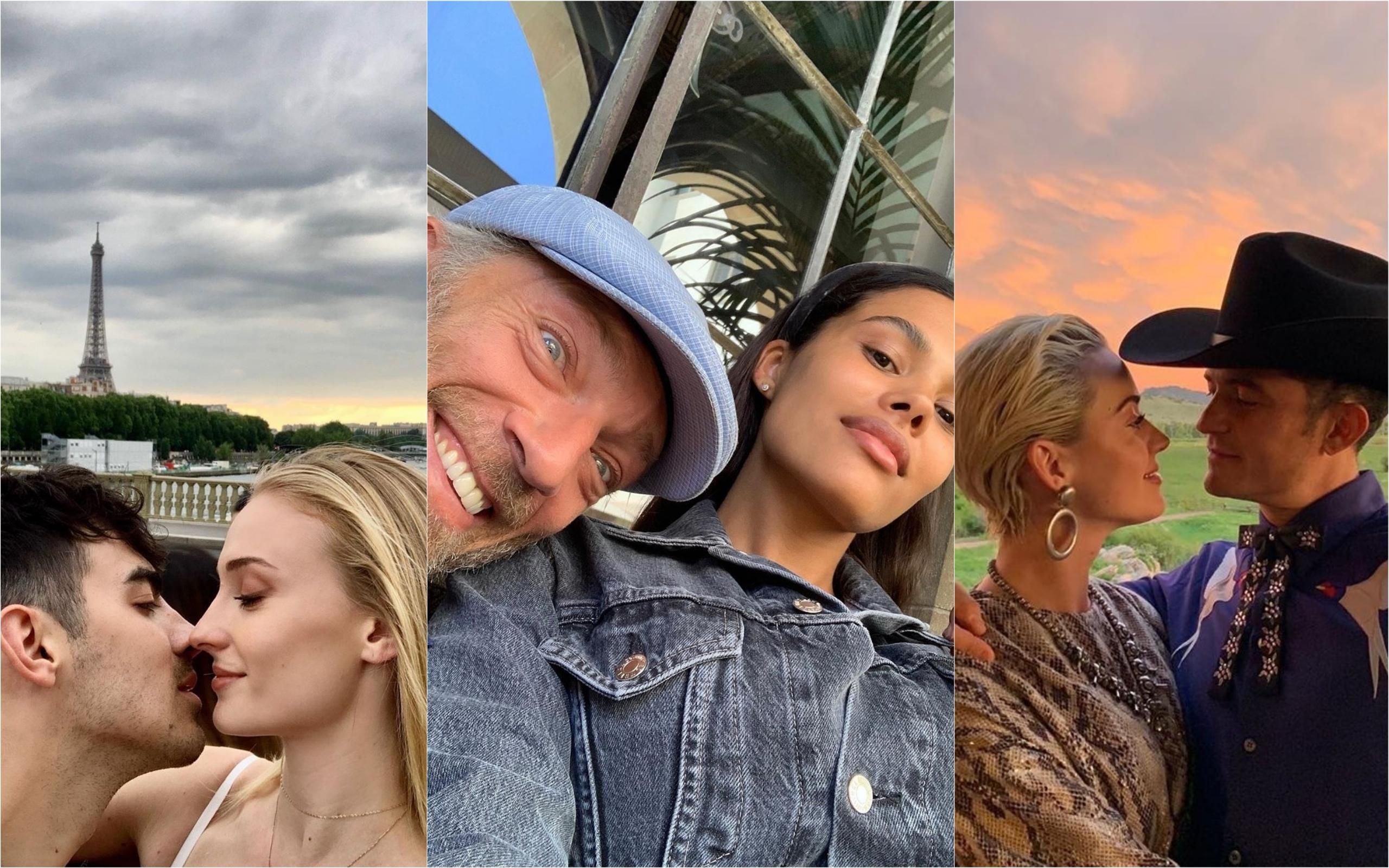 В Париже и США: как звездные пары провели свои романтические выходные В Париже и США: как звездные пары провели свои романтические выходные