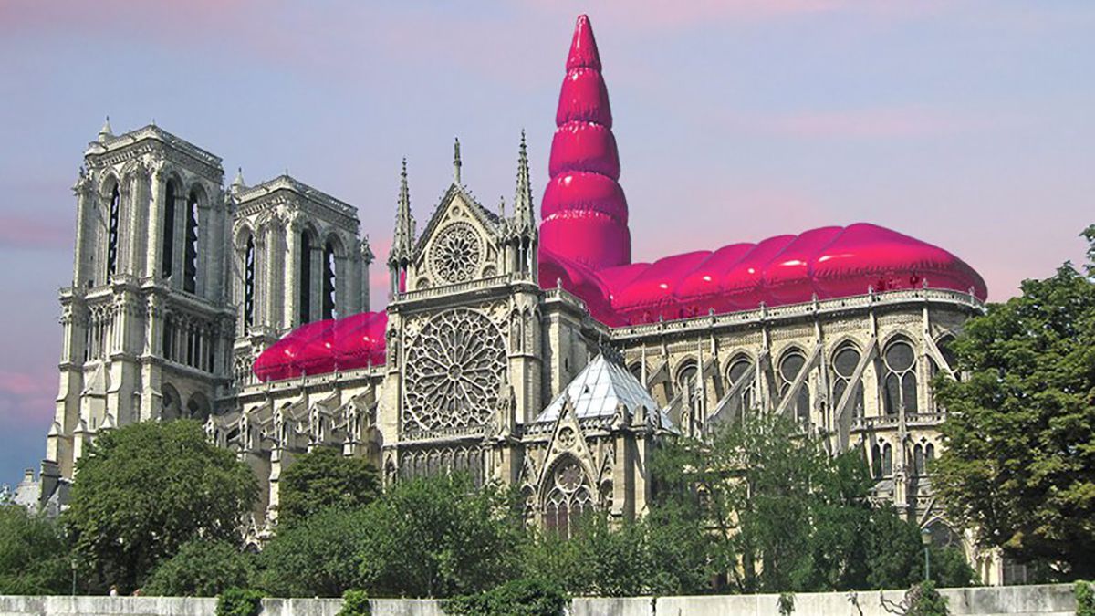 Нотр-Дам с надувным куполом: предложили новую эпатажную идею восстановления собора – фото Нотр-Дам с надувным куполом: предложили новую эпатажную идею восстановления собора – фото