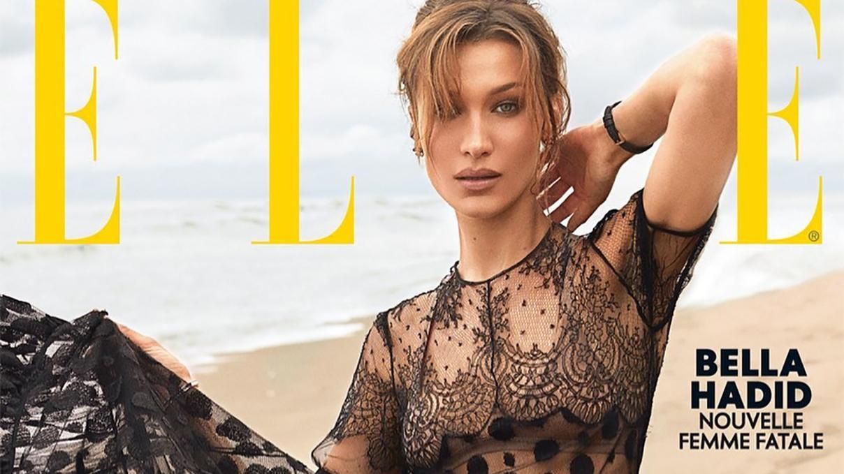 З французьким шиком: розкішна Белла Хадід знялася для обкладинки Elle З французьким шиком: розкішна Белла Хадід знялася для обкладинки Elle