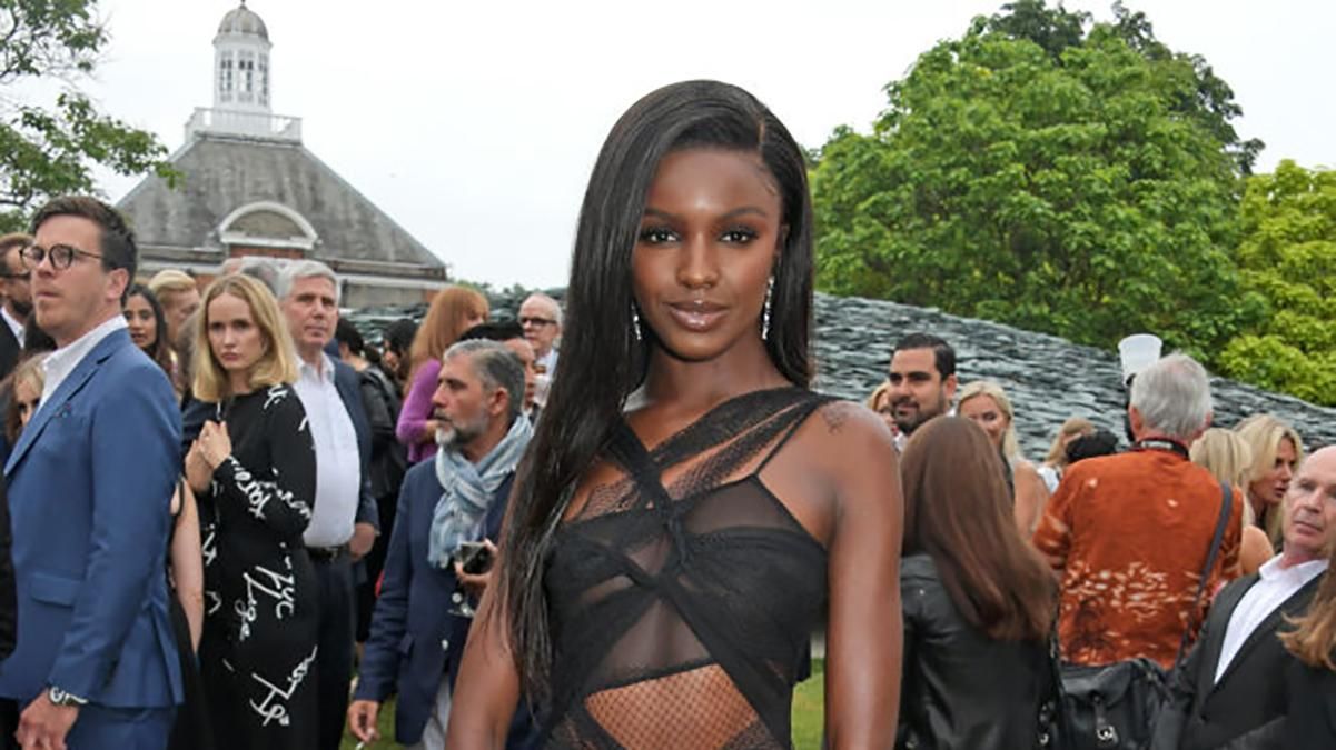 "Ангел" Victoria's Secret Леоми Андерсон одела полупрозрачное платье для вечеринки: горячие фото "Ангел" Victoria's Secret Леоми Андерсон одела полупрозрачное платье для вечеринки: горячие фото