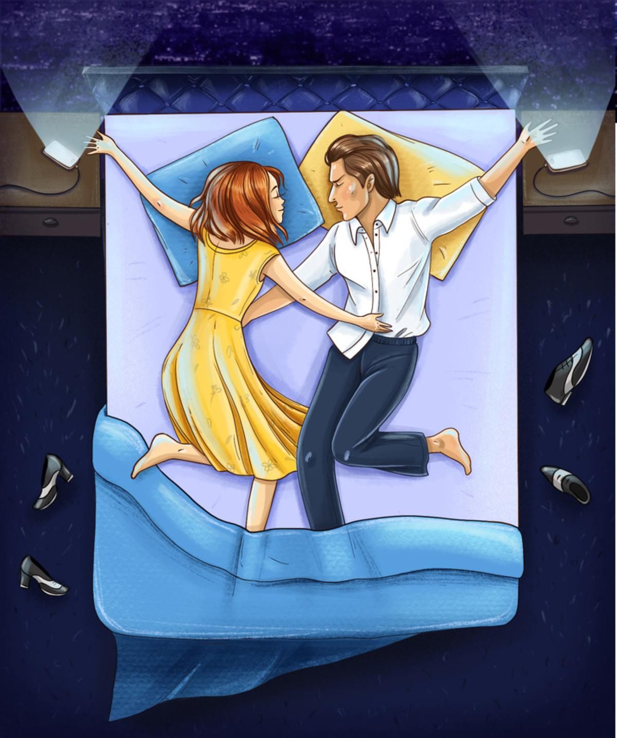 Какой ты герой фильма, когда спишь: смешные картинки про позы сна Какой ты герой фильма, когда спишь: смешные картинки про позы сна