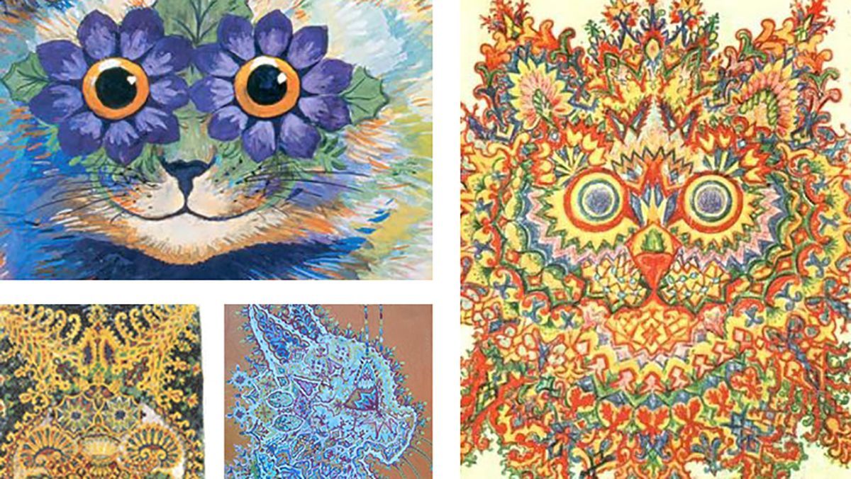 Как менялись картины художника, у которого прогрессировала шизофрения: фотосравнение Как менялись картины художника, у которого прогрессировала шизофрения: фотосравнение