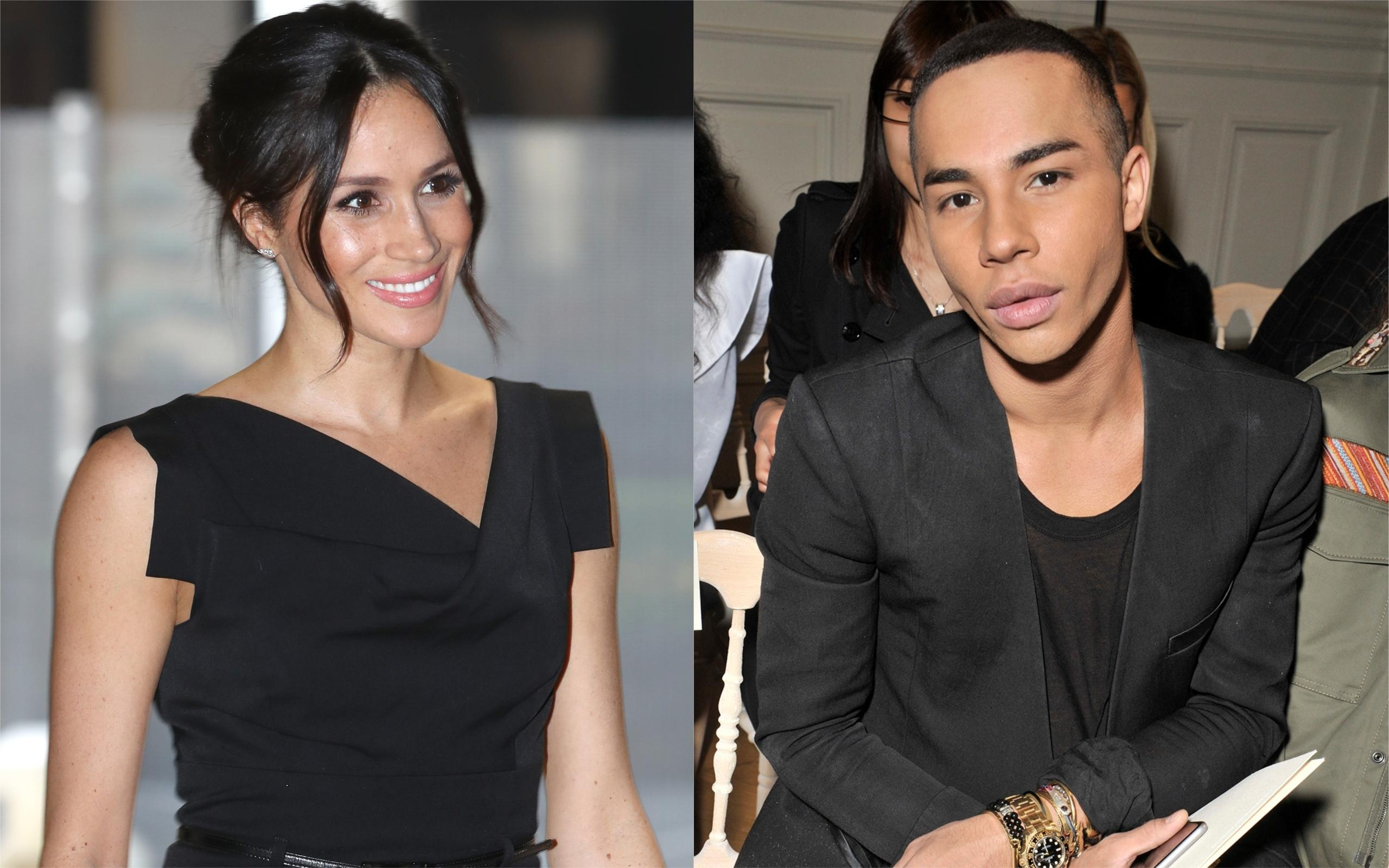 Директор Balmain признался, что после Дианы первым эталоном принцессы для него стала Меган Маркл