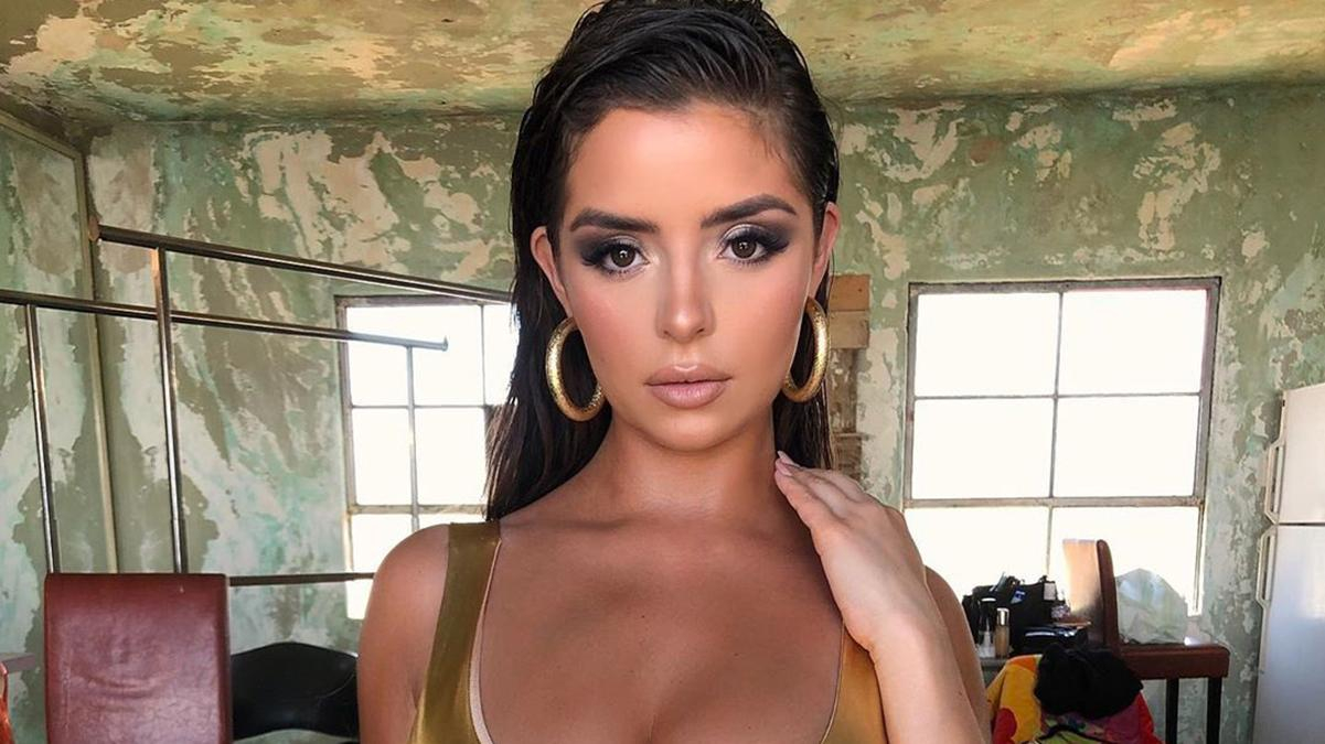 Деми Роуз в леопардовом купальнике засветила пышные ягодицы: пикантные кадры